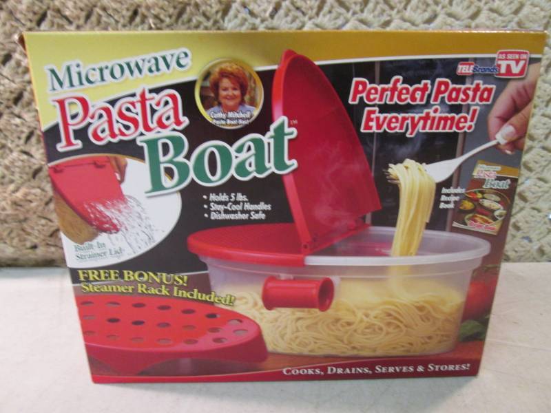 lot 12 image: Microwave Pasta Boat As Seen On TV ...