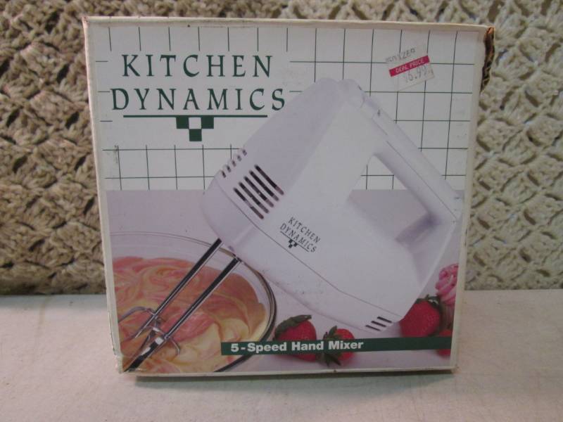 lot 13 image: Kitchen Dynamics 5-Speed Hand Mixer...