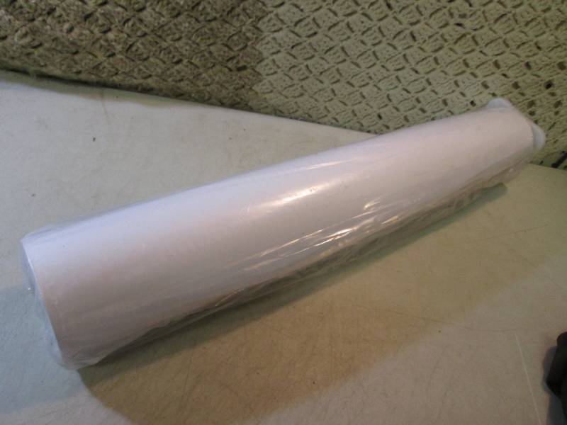 lot 107 image: Roll of 24 Wide Paper Unknown Leng...
