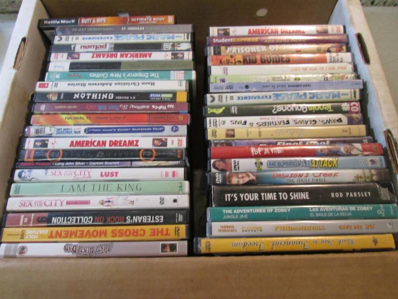 lot 116 image: Lot of Assorted DVDs  D-1...