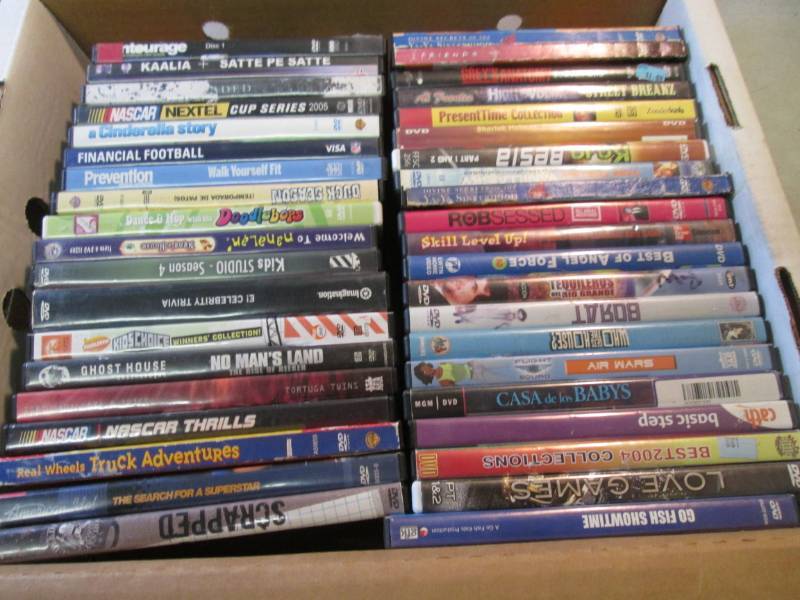 lot 118 image: Lot of Assorted DVDs  D-1...