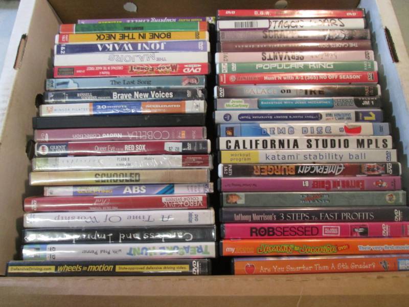 lot 119 image: Lot of Assorted DVDs  D-1...