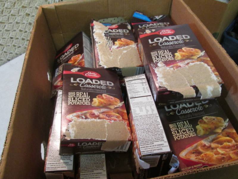 lot 129 image: 16 Boxes of Loaded Casserole Sliced...