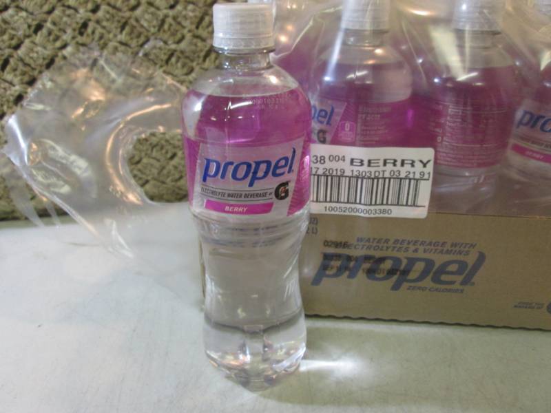 lot 139 image: 12-Pack of Propel Berry Electrolyte...