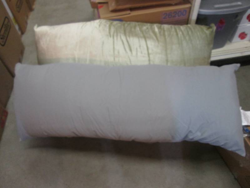 lot 171 image: Lot of 2 Body Pillows  D-1T...