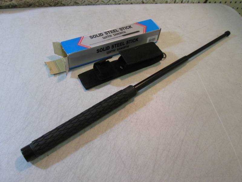 lot 196 image: 26 Baton with Sheath New  RMDR...