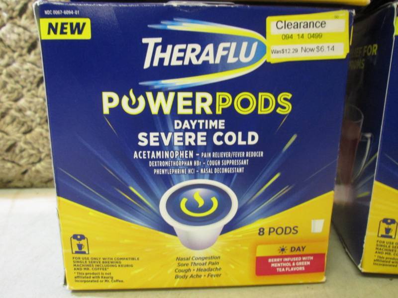 lot 245 image: 4 Boxes of Theraflu Power Pods Day ...
