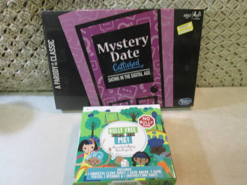 lot 250 image: 2 Games Adults Mystery Date Catfish...