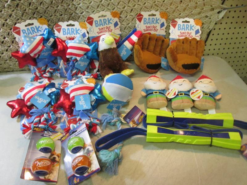 lot 258 image: Large Lot of Assorted Dog Toys  BS...