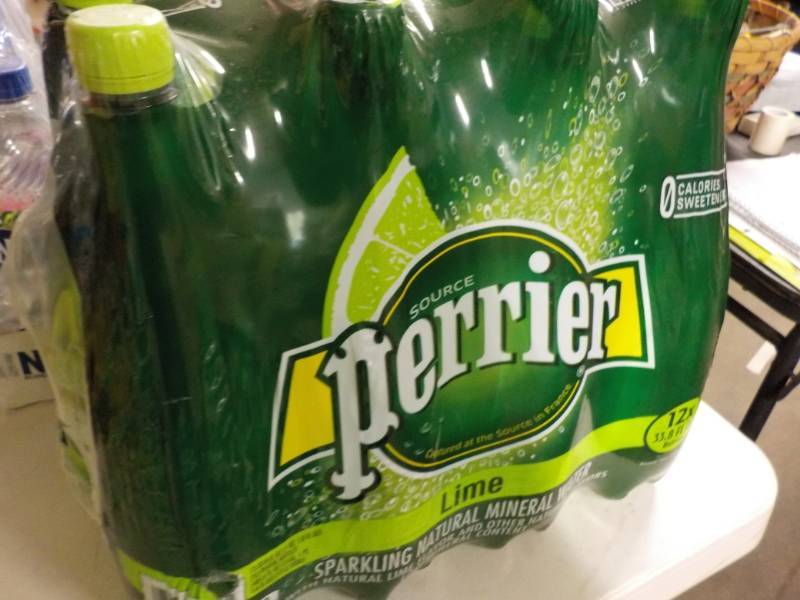 lot 80 image: Case of 12 - 33.8 oz Bottles Perrie...