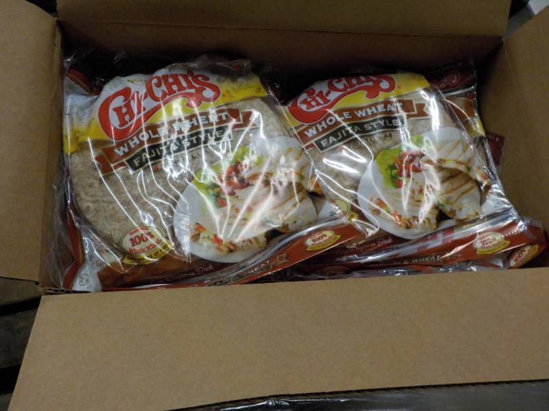 lot 93 image: Case of 12 Chi- Chis Whole Wheat F...