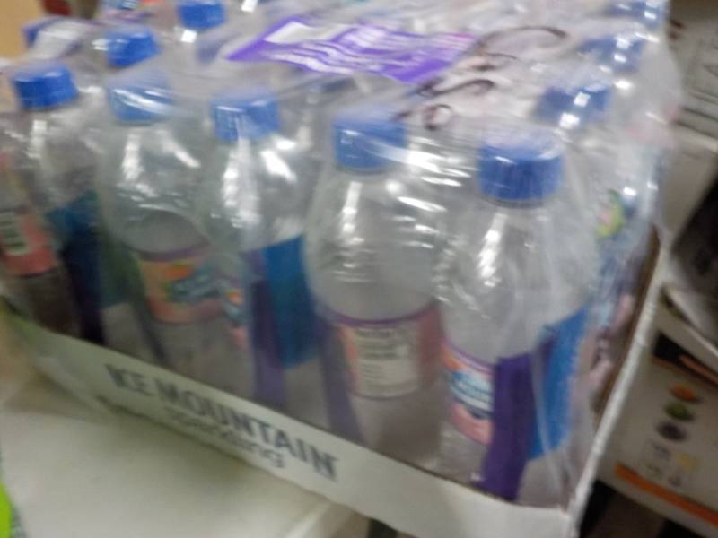 lot 96 image: Case of 24 Ice Mountain Sparkling N...