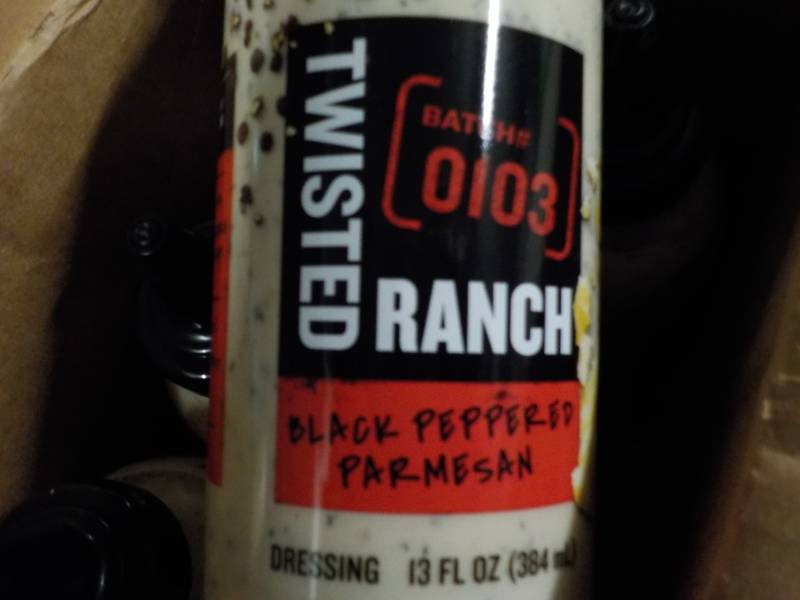 lot 101 image: 6 Bottles 13 oz Twisted Ranch Black...