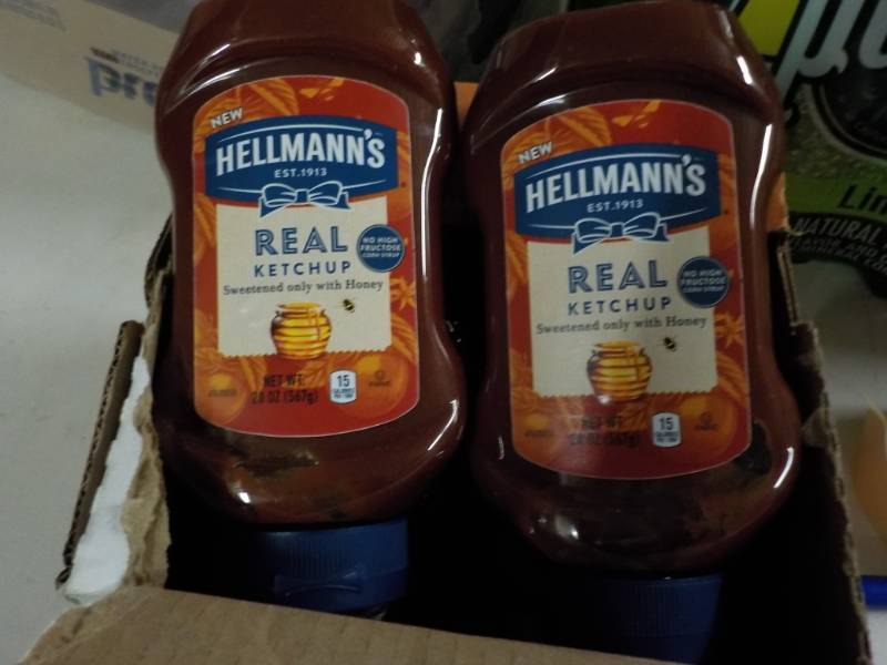 lot 102 image: 6 - 20 oz Bottles Hellmans Real Ke...