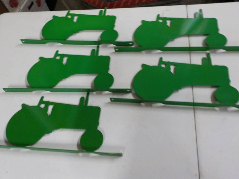 lot 117 image: Lot of 5 Tractor Mailbox Toppers...