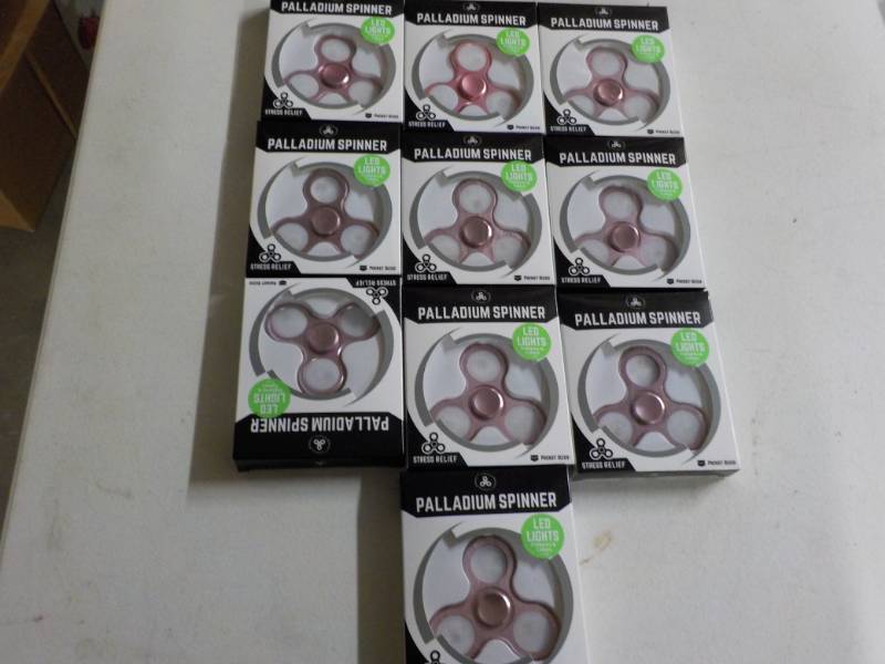 lot 121 image: Lot of 10 Palladium Spinners...