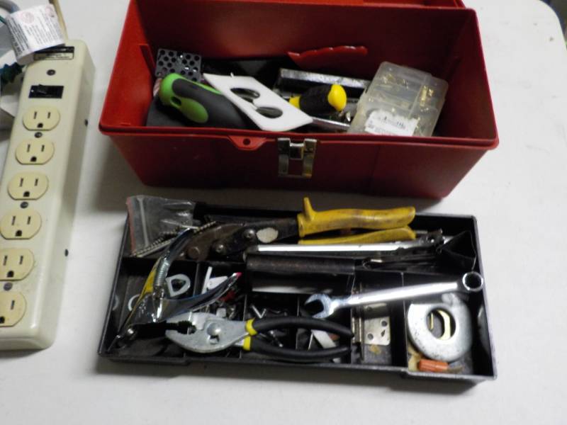 lot 159 image: Tool Box and Tools...