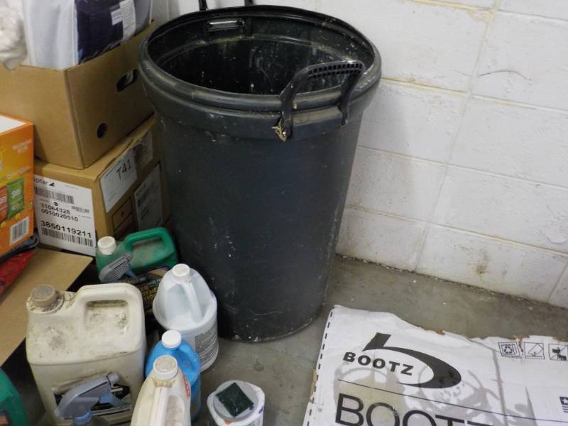 lot 186 image: Waste Barrel of Misc....