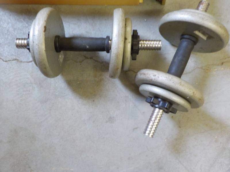 lot 191 image: 2 Hand Held Weights...