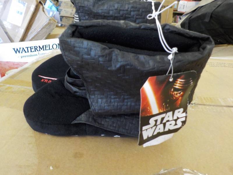 lot 203 image: 2 Pair Star Wars Boots size Childre...