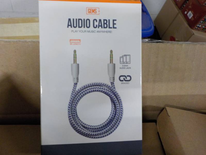 lot 237 image: Case of 84 Gems Audio Cables...