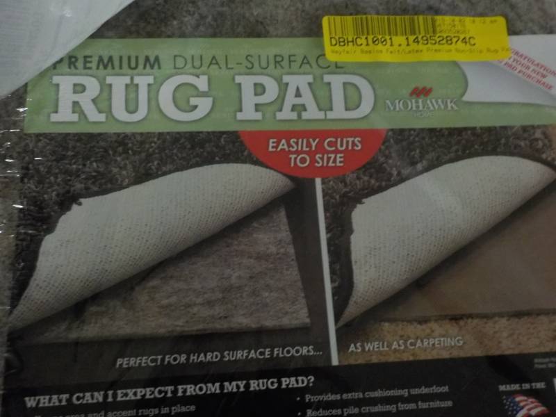 lot 247 image: Premium Dual Surface Rug Pad...