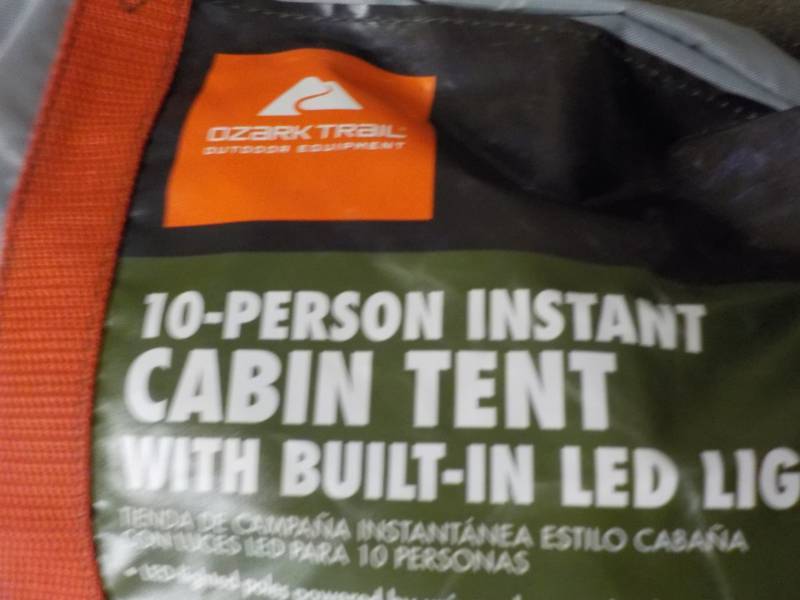 lot 248 image: Ozark Trail 10 Person Instant Cabin...