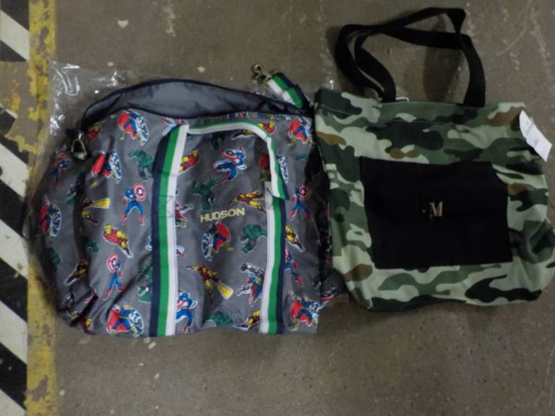 lot 257 image: Monogramed Bags- various Sizes...