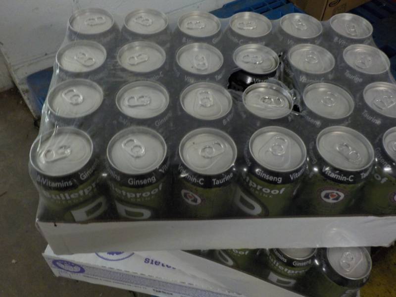 lot 266 image: Case of Bullet Proof Energy Drink...