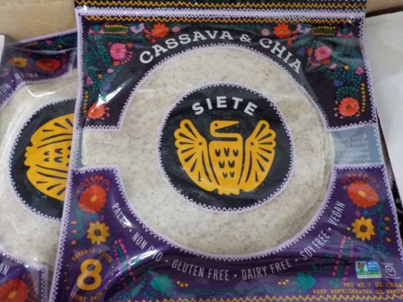 lot 268 image: Case of Cassava Chia Grain Free Tor...