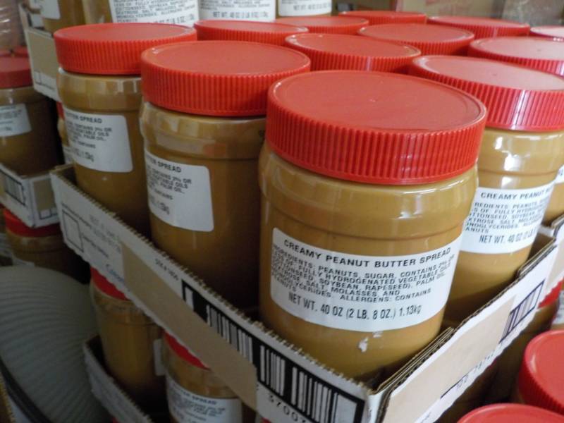 lot 278 image: 6 jars of Creamy Peanut Butter Spre...