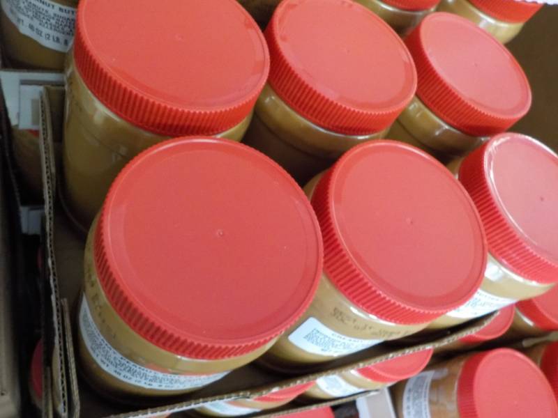 lot 279 image: 6 jars of Creamy Peanut Butter Spre...