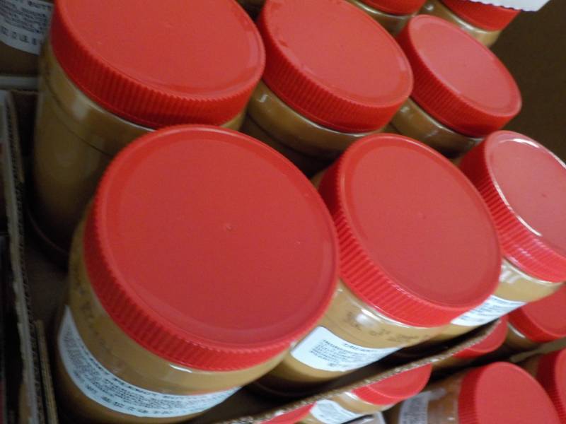 lot 282 image: 6 jars of Creamy Peanut Butter Spre...