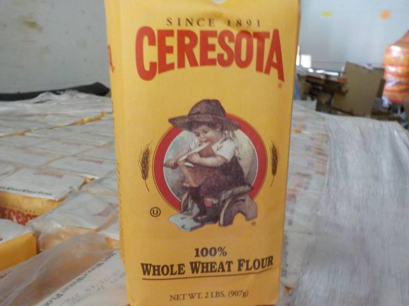 lot 291 image: 15 - 2 lbs. Bags Ceresota 100% Whol...