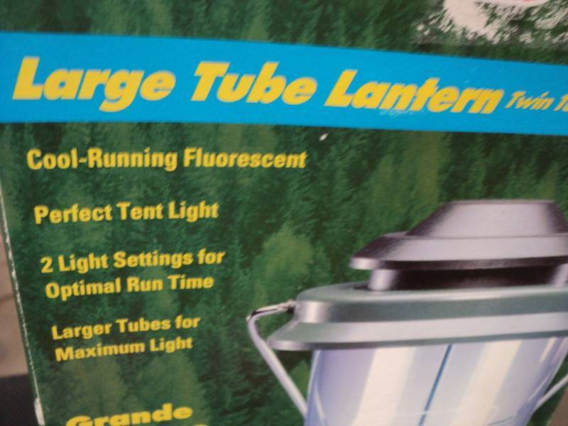 Coleman New Large Tube Lantern...