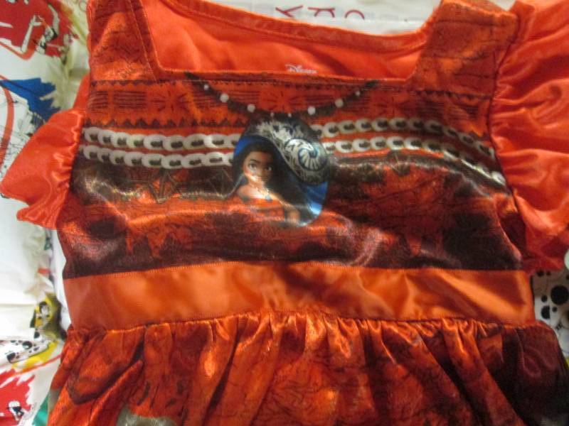 moana dress and spider man costume...