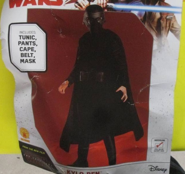 2 medium star wars kylo ren adult costumer (#30589#25)