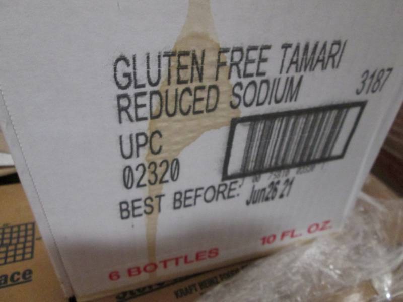 6 Bottles San J Tamari gluten free soy sauce Dated June 1921