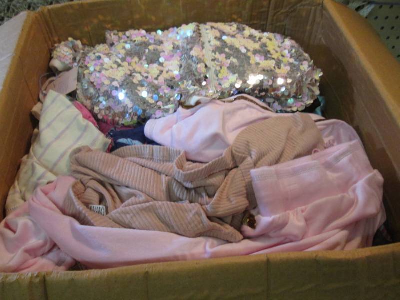 lot 16 image: Box Full of Assorted Clothes New wi...
