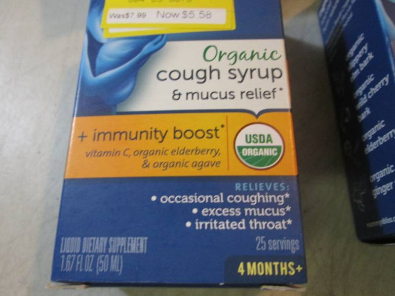 lot 50 image: 7 Boxes of Mommys Bliss Organic Cou...