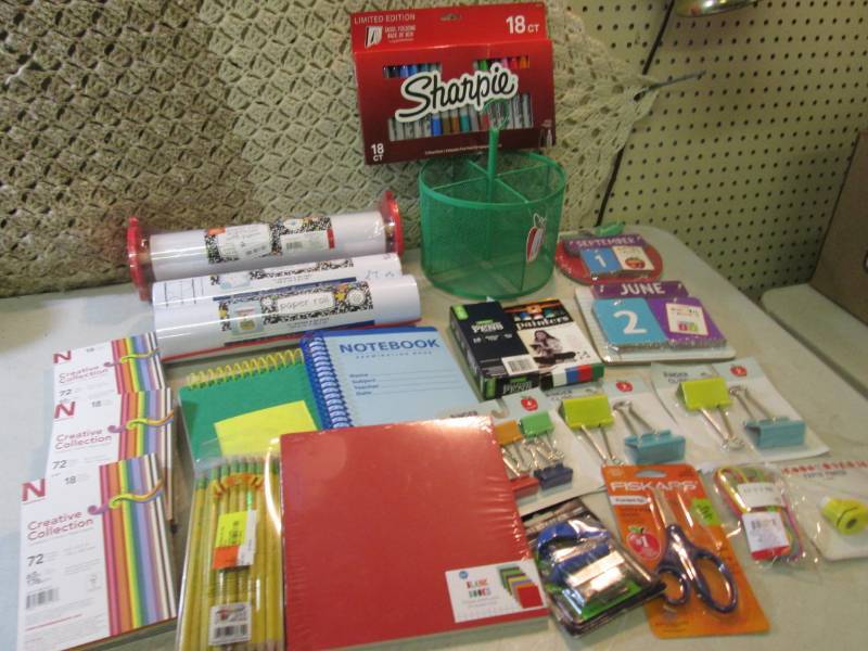 lot 74 image: Assorted Office Supplies Etc  CS...