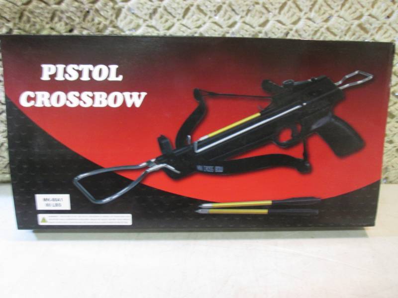 lot 124 image: 80 Pound Pistol Crossbow New  RMDR...