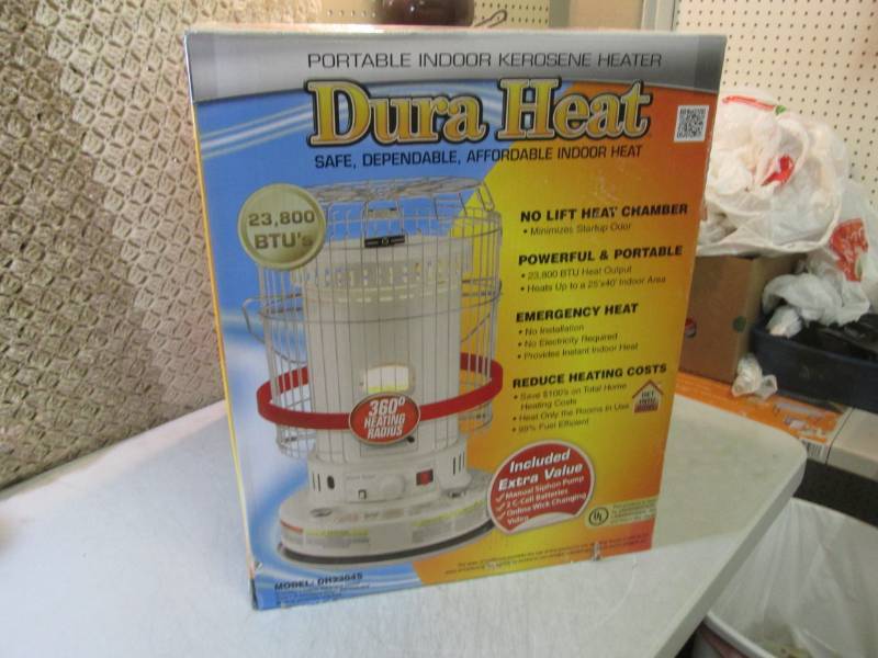 lot 139 image: Dura Heat Portable Indoor Kerosene ...