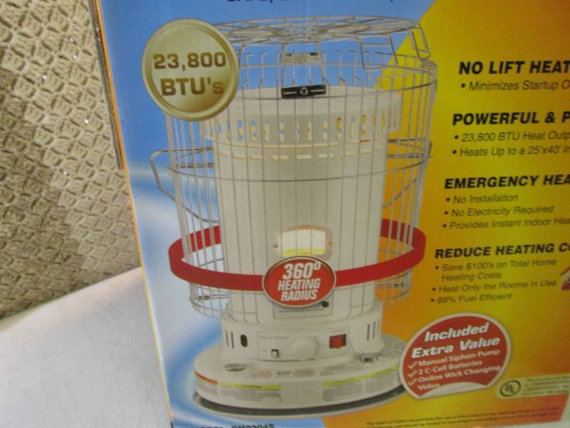 lot 142 image: Dura Heat Portable Indoor Kerosene ...