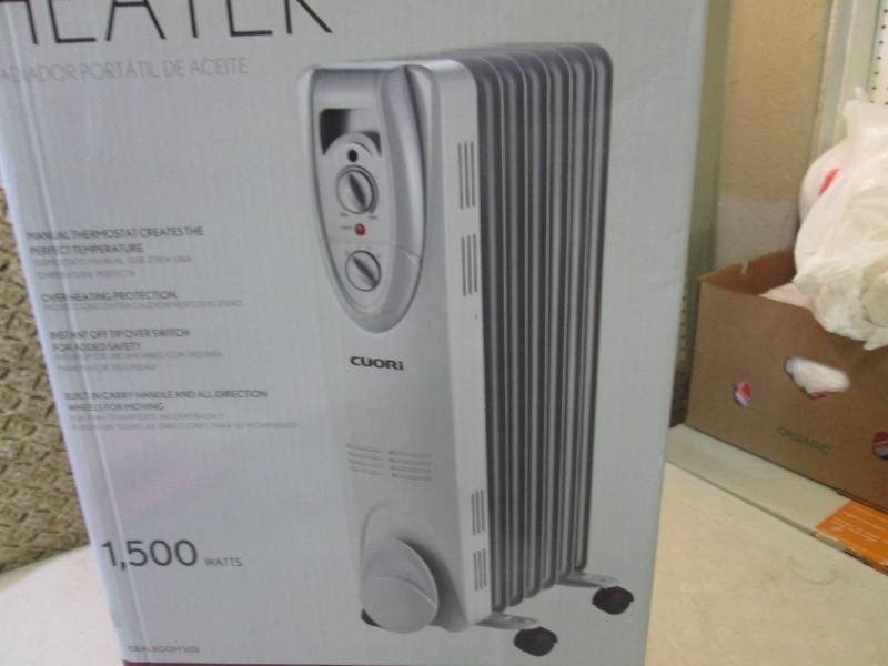 lot 145 image: Cuori Oil Filled Radiator Heater Op...