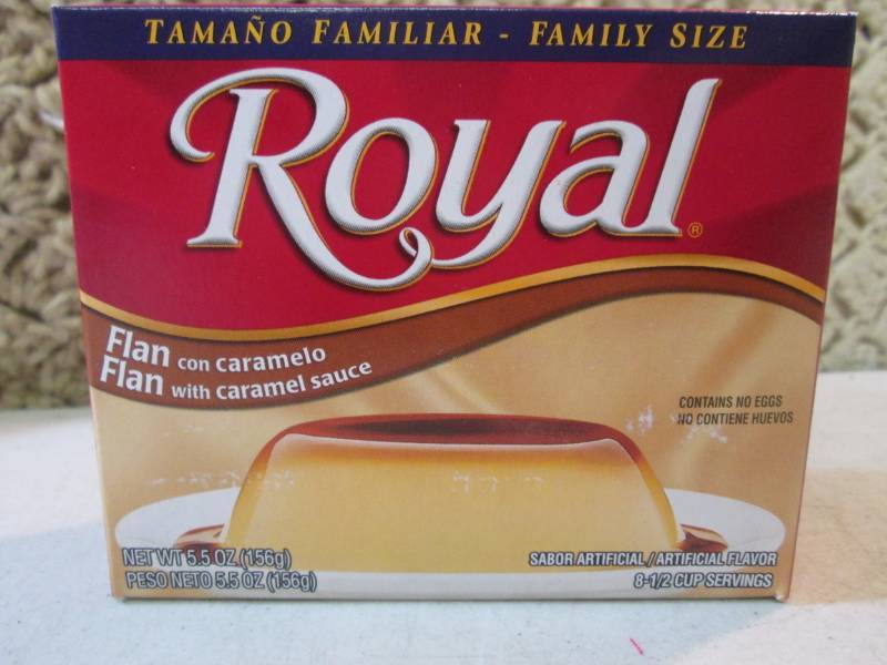 lot 176 image: 4 Cases of Royal Flan with Caramel ...