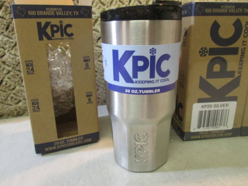 lot 186 image: Lot of 6 - 20 ounce K Pic Double Wa...