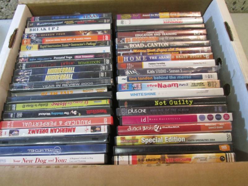 lot 224 image: Lot of Assorted DVDs  F-2...