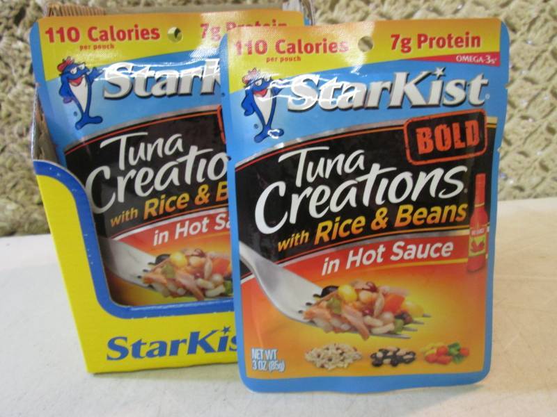lot 241 image: 12 Pouches of Starkist Tuna Creatio...