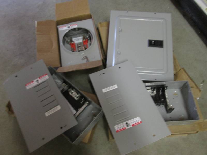 lot 264 image: Lot of Misc BreakerFuse Boxes  A-3...